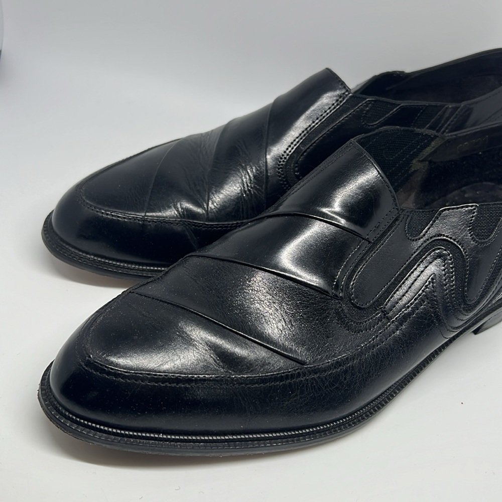 Giorgio Brutini Men's 8 1/2 Black Leather Shoes